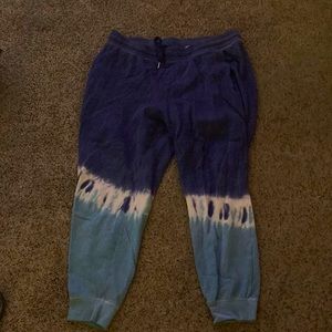 Tie dye navy sweatshirt worn only once